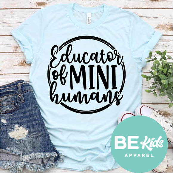 Educator of Mini Humans (black design)