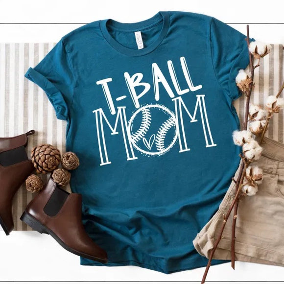 T-ball Mom (white design)