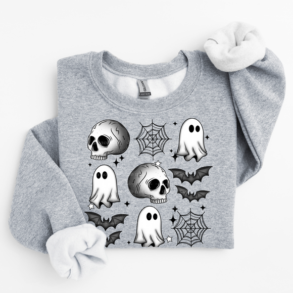 Skulls. Bats. Ghosts.