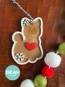 Dog or Cat Christmas Ornament