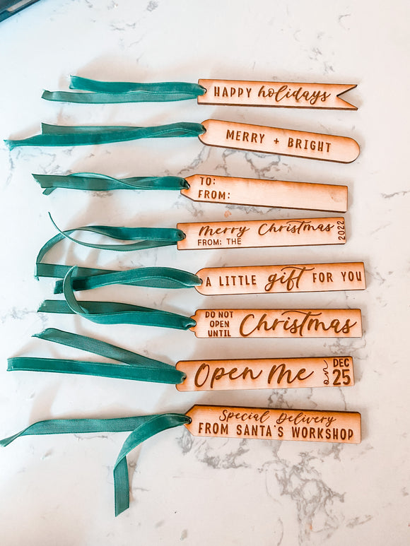 Wooden Gift Tags