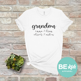 Mom/Grandma + Names