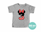 Mickey / Minnie Birthday Number