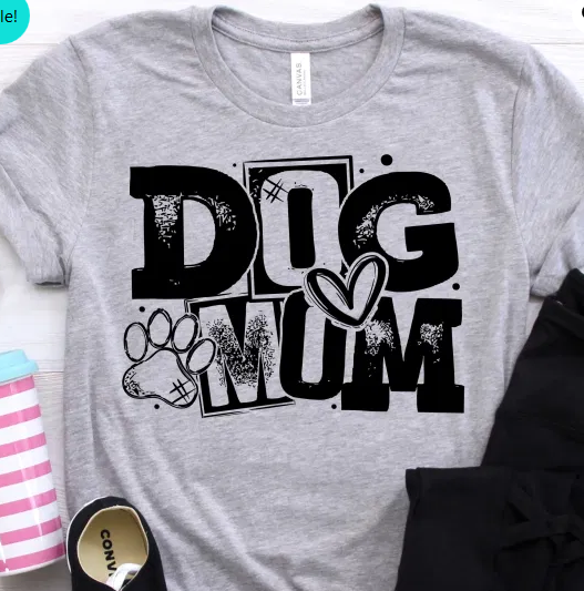 Dog Mom (black design)