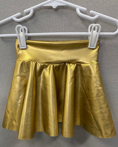 Gold skirt