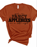 Fancy like Applebees
