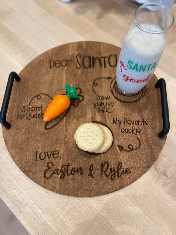 Dear Santa tray