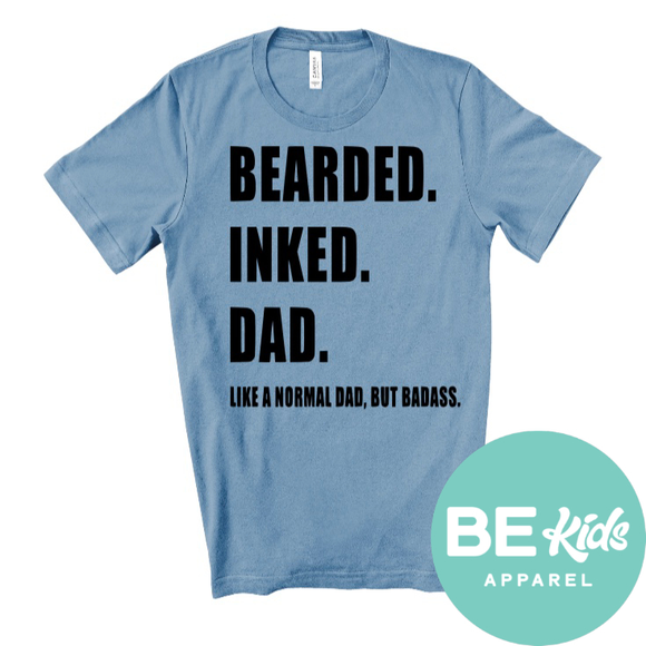 Bearded. Inked. Dad.