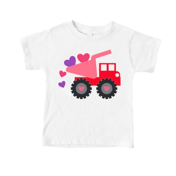 Heart dump truck