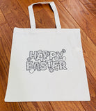 Easter Tote Bag (with 2 markers)