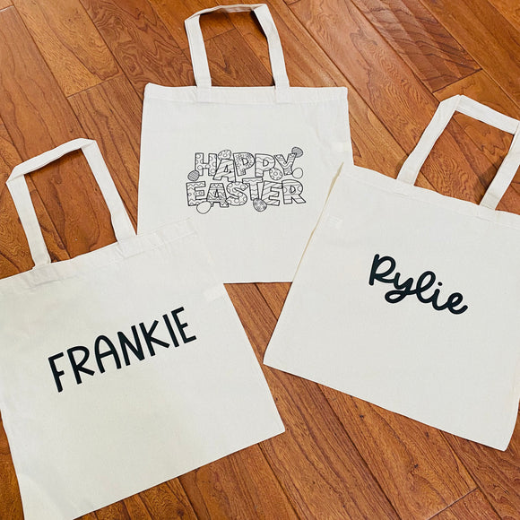 Easter Tote Bag (with 2 markers)