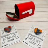 Valentine Heart Crayons