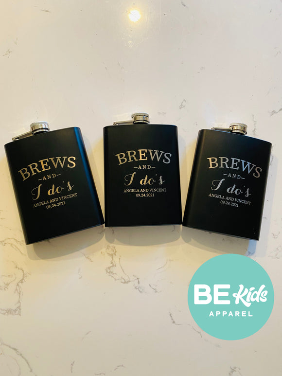 Custom 8oz Stainless Steel Flask